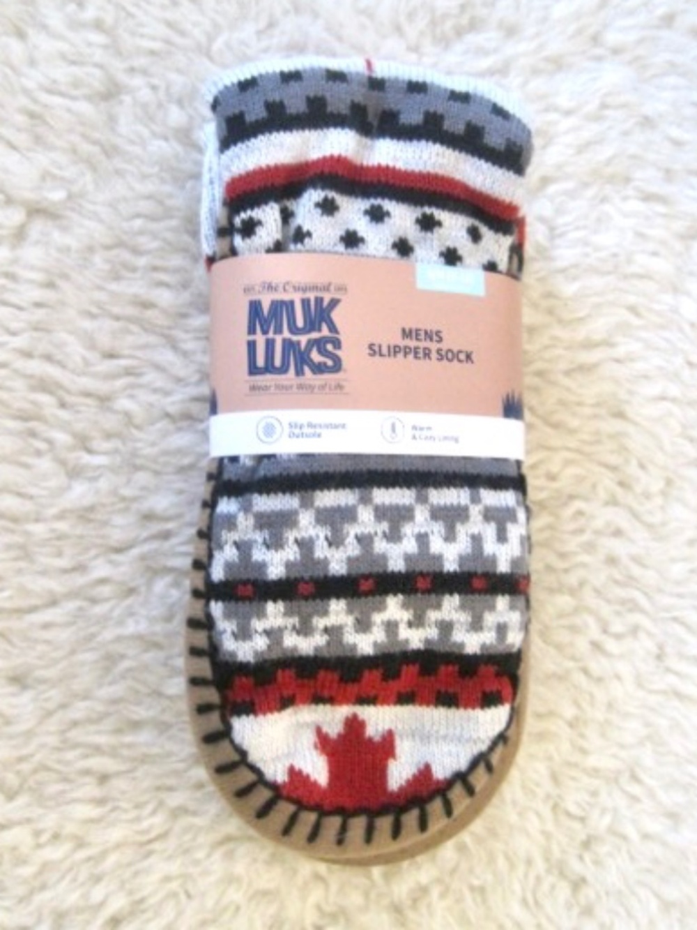 Muk Luks Men's Slipper Socks
